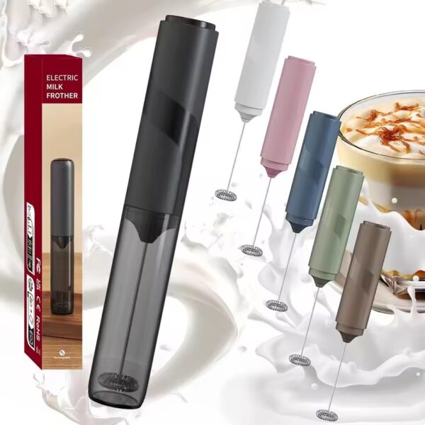 Wholesale Battery Powered Electric Milk Foam Portable Drinks Blender Handheld Electric Whisk for Coffee Milk Matcha Collagen