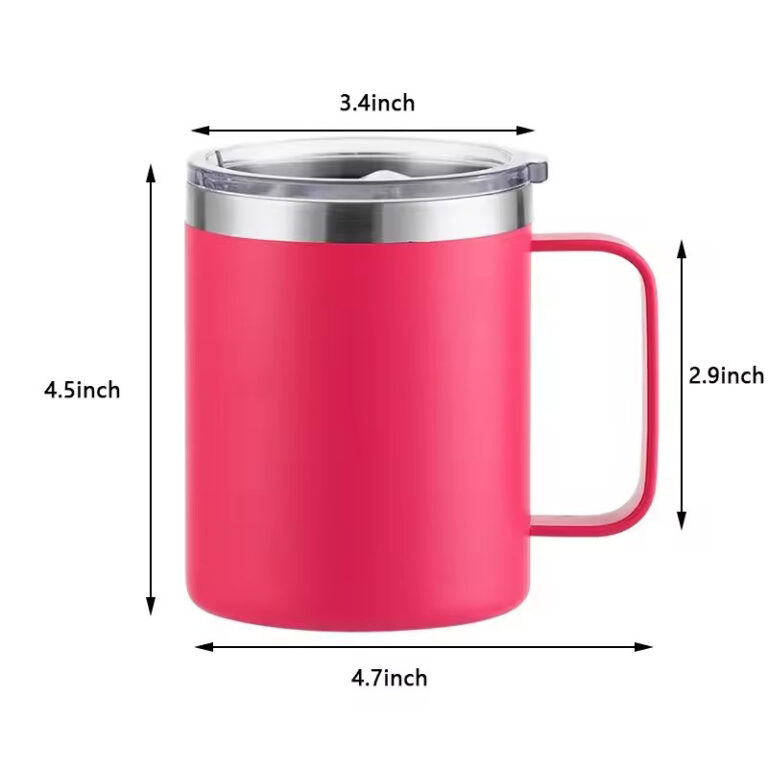12oz Stainless Steel Travel Mug