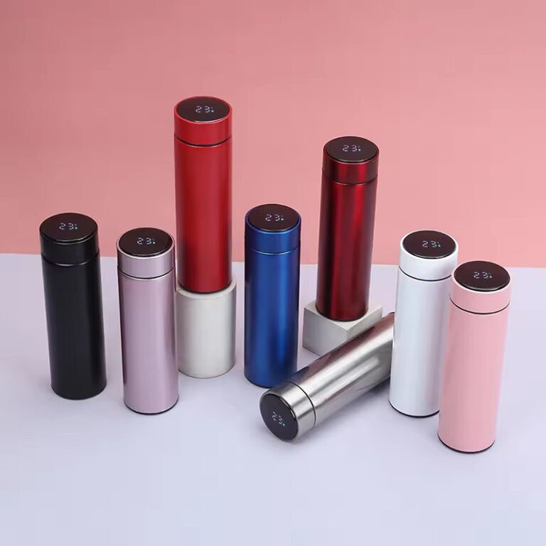 LED display Water Drinking Bottle