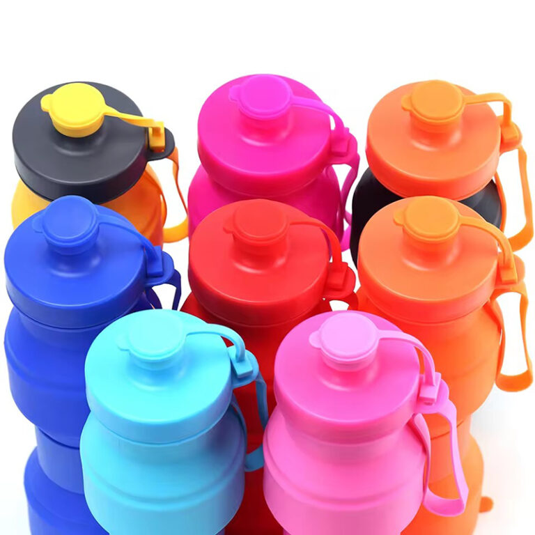Insulated Silicone Sports Water Bottle