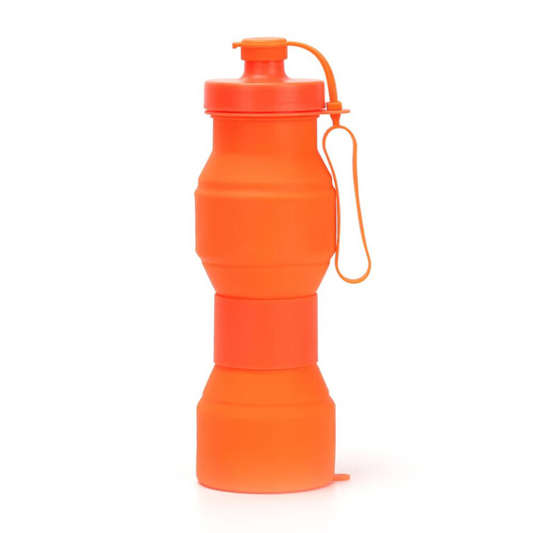 Insulated Silicone Sports Water Bottle