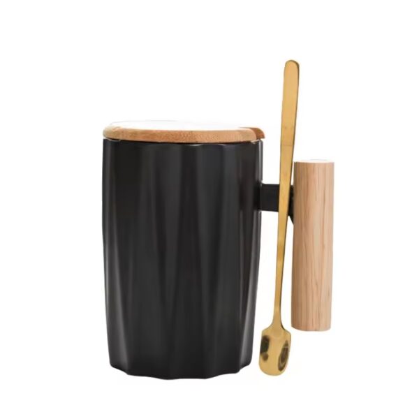 High quality wooden coffee mug