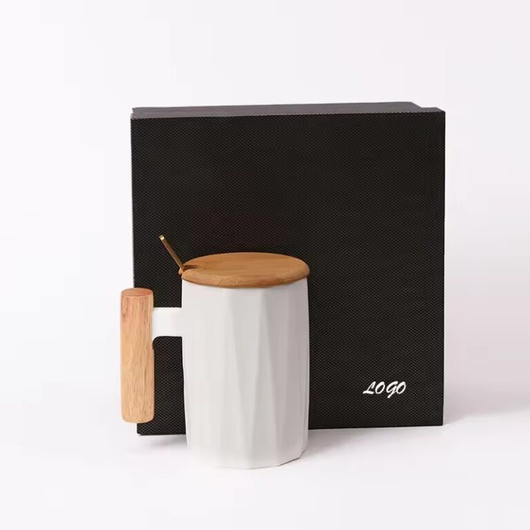 High quality wooden coffee mug