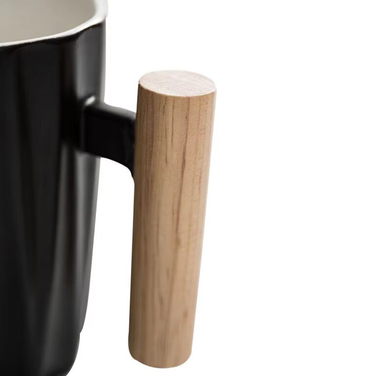 High quality wooden coffee mug
