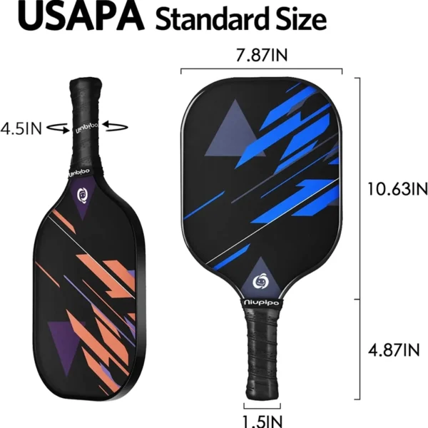 carbon fiber pickleball paddle