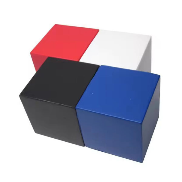 Promotional OEM LOGO PU Foam Stress Relief Cube Ball Anti Stress Cube