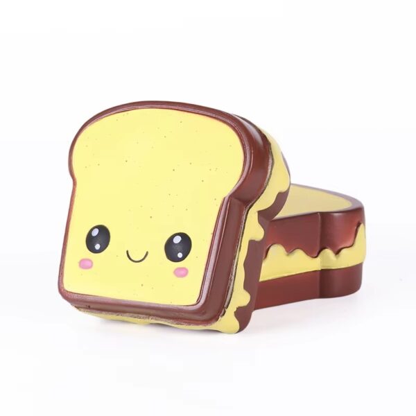 PU Foam Balls Cookie Biscuit Shape Age Range 5 7 Years Kids' Sensory Stress Toy Ball Customizable Anti-Stress Squeeze Toy