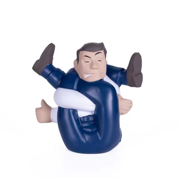 Customizable Anti-Stress PU Foam Ball Out Man Shape Promotional Toy for Stress Relief With Logo Printing