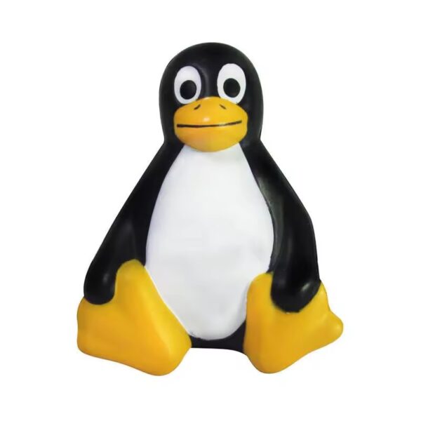 Hot Selling Penguin Shaped PU Anti-stress Toys Soft Foam Stress Ball
