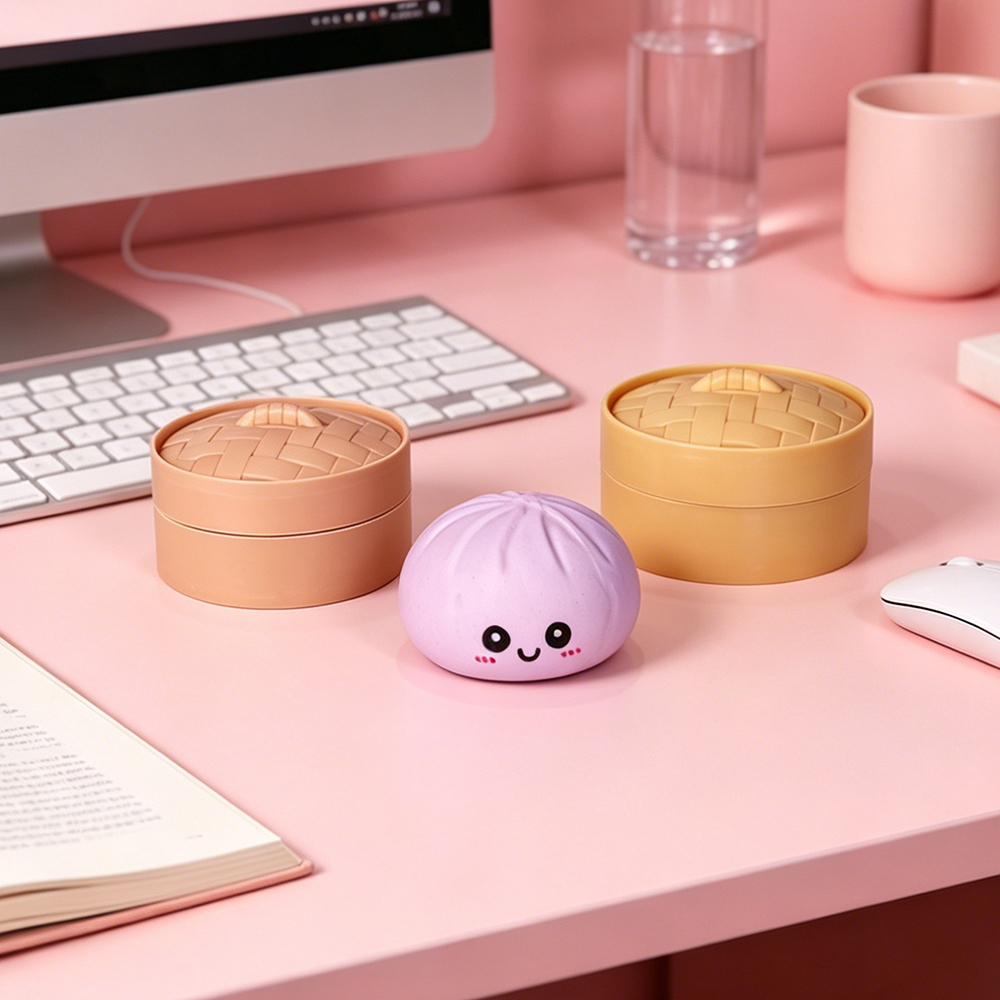 internet celebrity bun squeeze toy